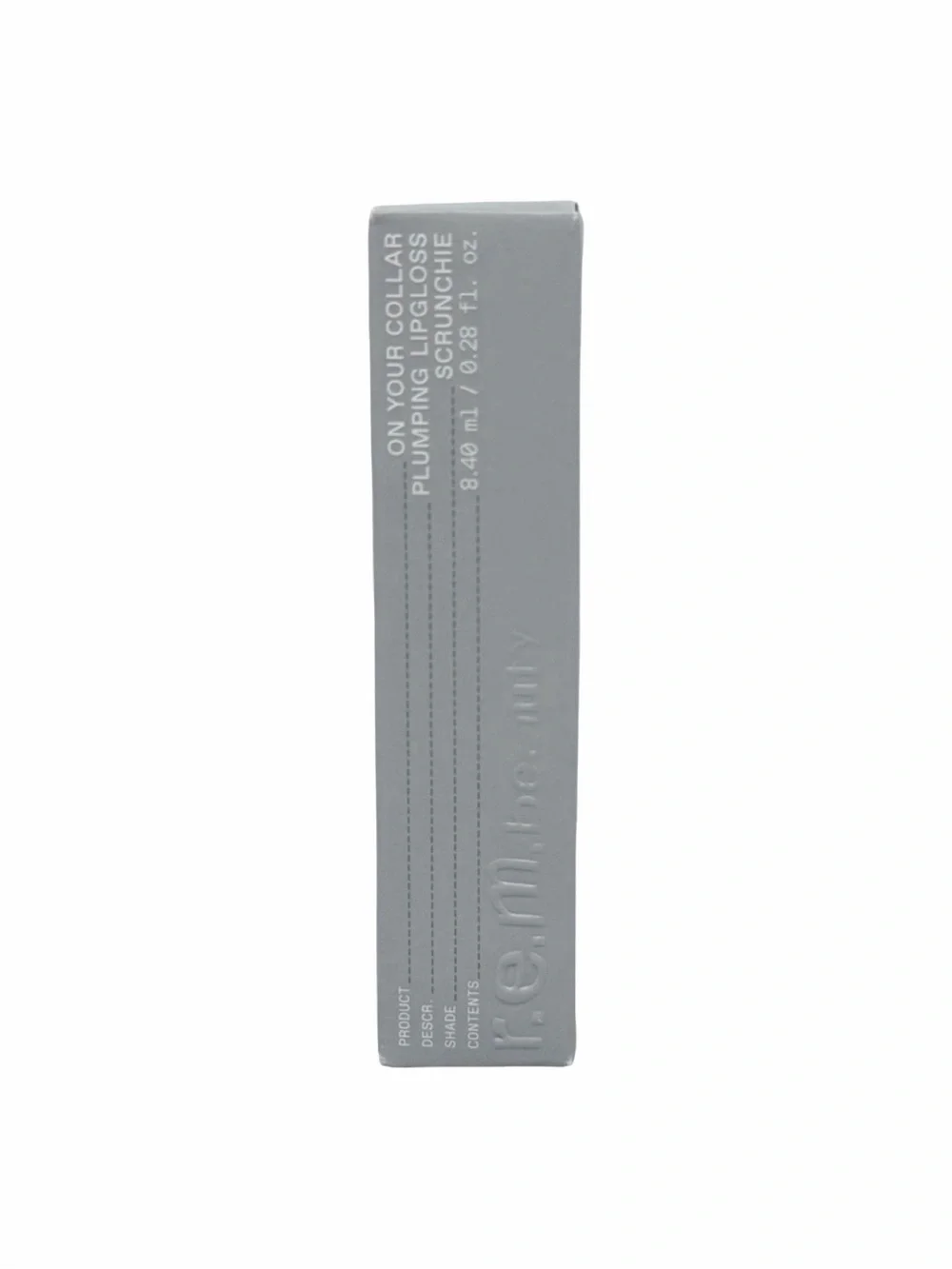 r.e.m. beauty On Your Collar Plumping Lip Gloss -8.4 ml / 0.28 fl oz- Scrunchie